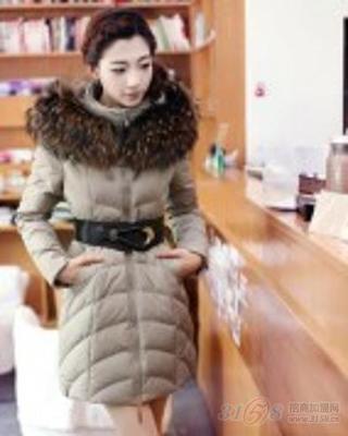 杭州田園羽絨制品2013新款 98840_田園羽絨服飾-3158招商加盟網